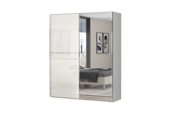 Гардероб с огледало Пиано PK181-OG/PN