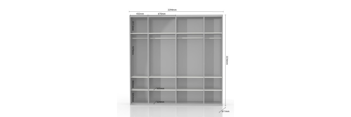 Гардероб Пиано PK231/PN