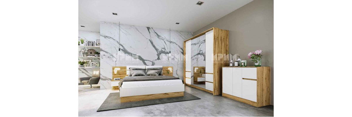 Спален комплект Сити 7054