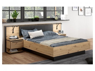 Легло нощни шкафчета IZO-160/200